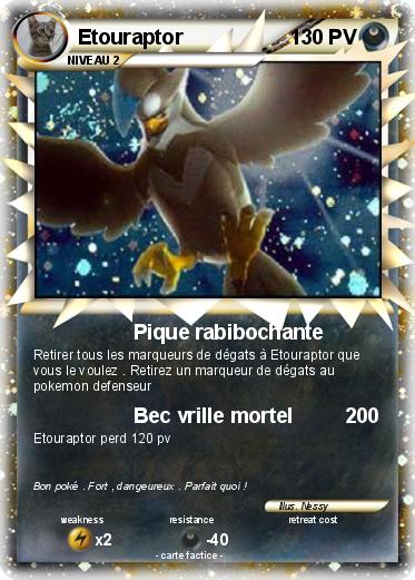Pokemon Etouraptor