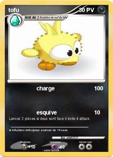 Pokemon tofu