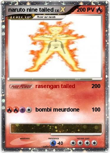 Pokemon naruto nine tailed