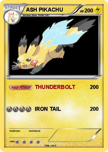Pokemon ASH PIKACHU