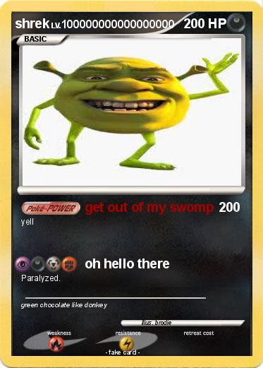 Pokemon shrek