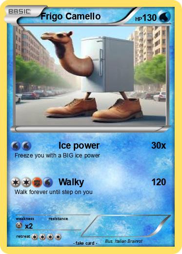 Pokemon Frigo Camello