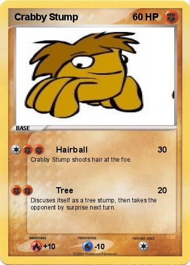 Pokemon Crabby Stump