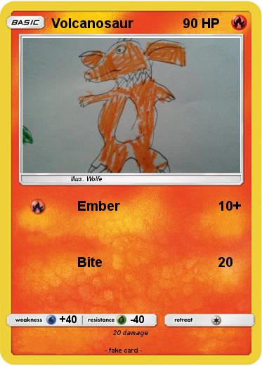 Pokemon Volcanosaur
