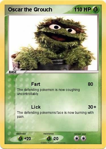 Pokemon Oscar the Grouch