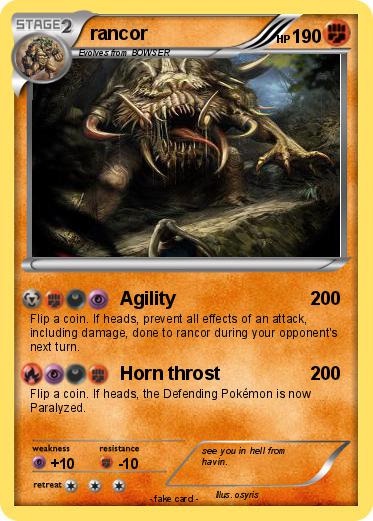 Pokemon rancor