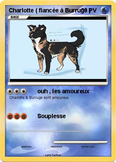 Pokemon Charlotte ( fiancée à Burruge )