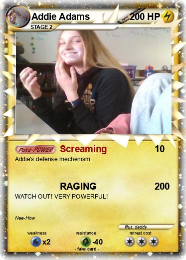 Pokemon Addie Adams