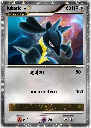 Pokemon lukario