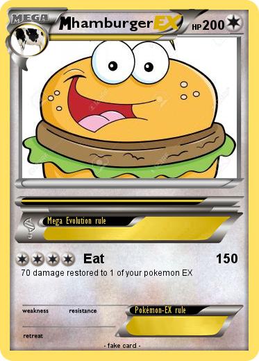 Pokemon hamburger