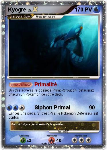 Pokemon Kyogre