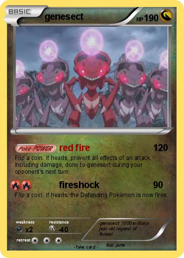 Pokemon genesect