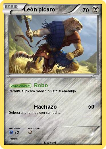 Pokemon León pícaro