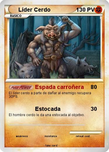 Pokemon Líder Cerdo