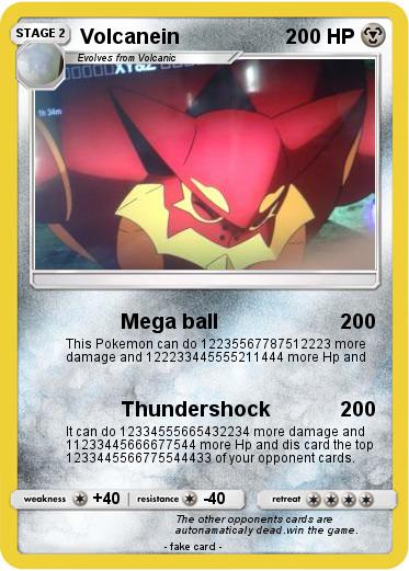Pokemon Volcanein