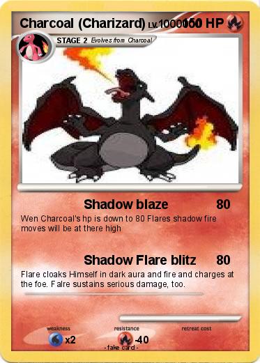 Pokemon Charcoal (Charizard)