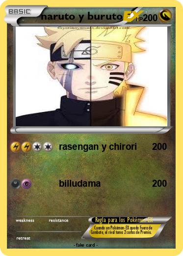 Pokemon naruto y buruto
