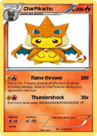 Pokemon CharPikachu