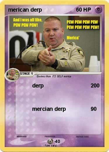 Pokemon merican derp