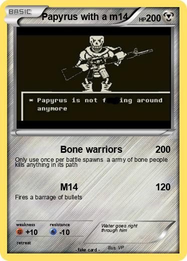 Pokemon Papyrus with a m14