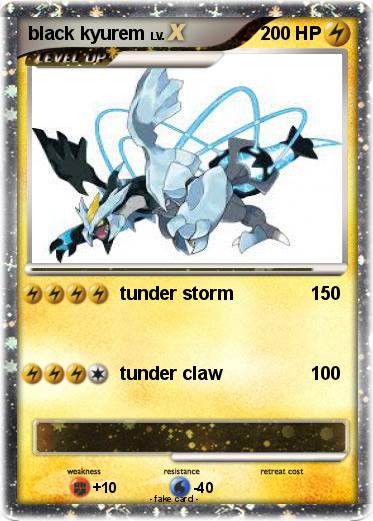 Pokemon black kyurem