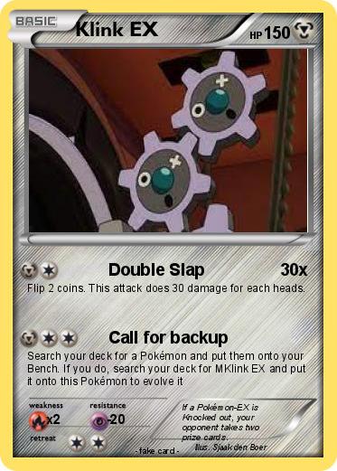 Pokemon Klink EX