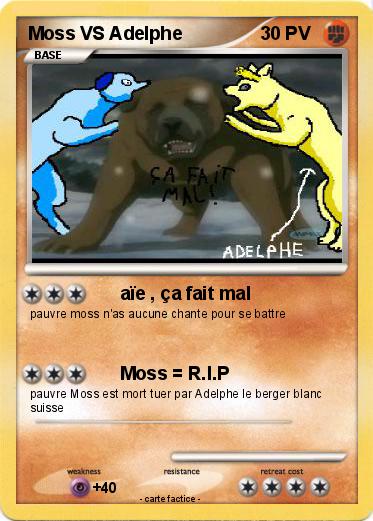Pokemon Moss VS Adelphe