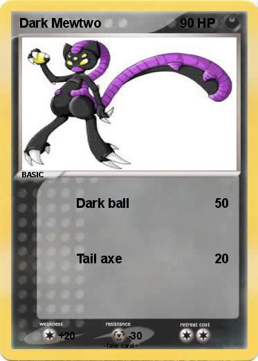 Pokemon Dark Mewtwo