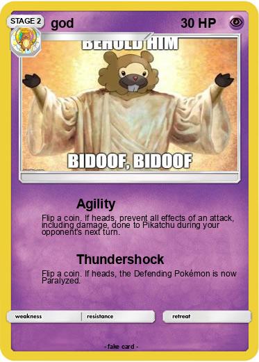 Pokemon god