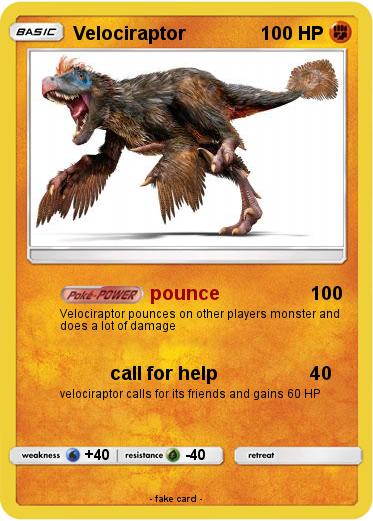 Pokemon Velociraptor