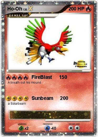 Pokemon Ho-Oh