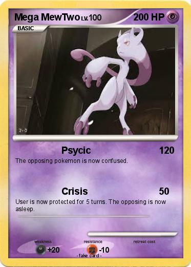 Pokemon Mega MewTwo