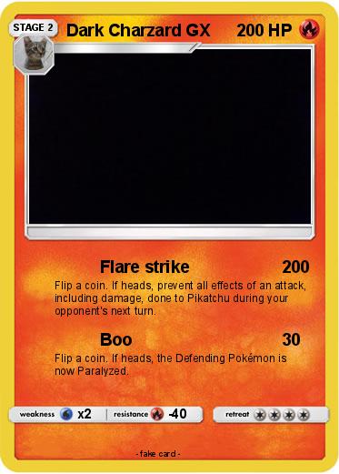 Pokemon Dark Charzard GX
