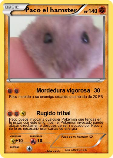 Pokemon Paco el hamster