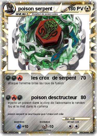 Pokemon poison serpent