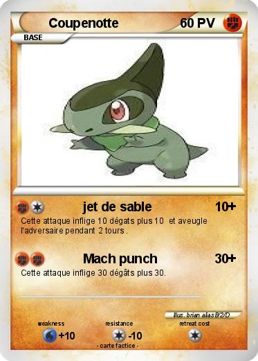 Pokemon Coupenotte