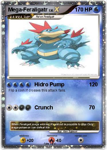 Pokemon Mega-Feraligatr