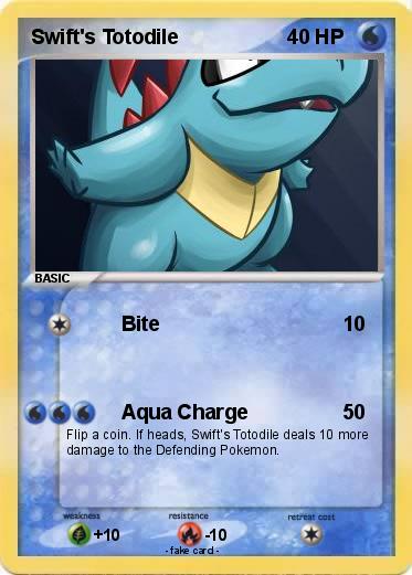Pokemon Swift's Totodile
