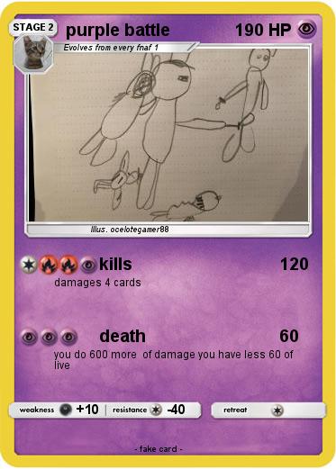 Pokemon purple battle