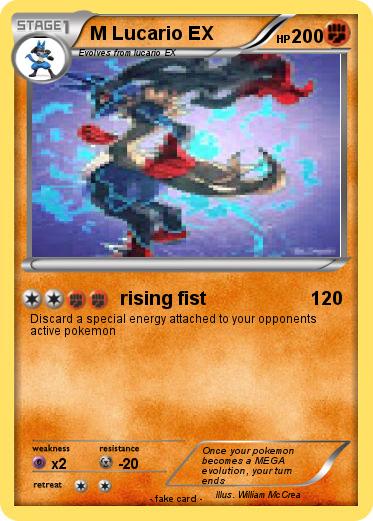 Pokemon M Lucario EX