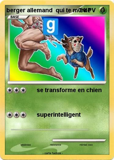 Pokemon berger allemand  qui te m0rde