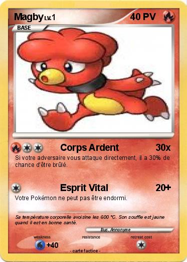 Pokemon Magby