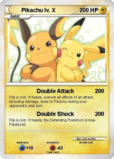 Pokemon Pikachu lv. X