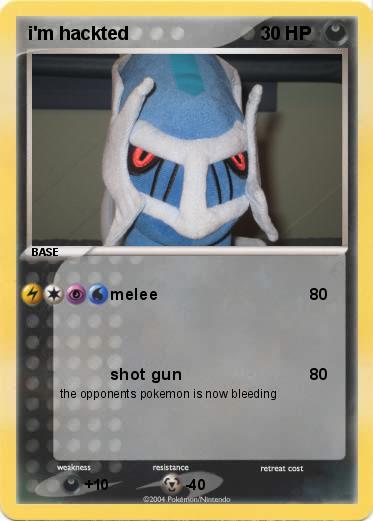 Pokemon i'm hackted