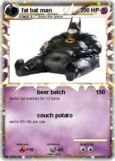 Pokemon fat bat man