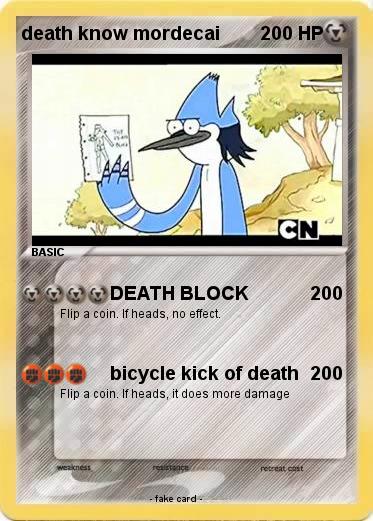 Pokemon death know mordecai