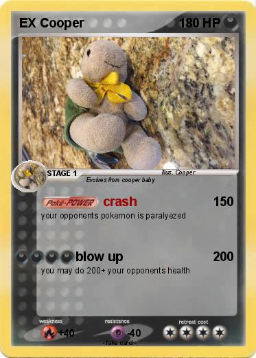 Pokemon EX Cooper