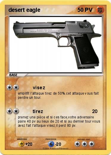 Pokemon desert eagle