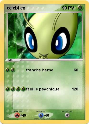 Pokemon celebi ex