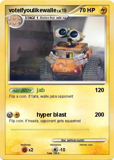 Pokemon voteifyoulikewalle